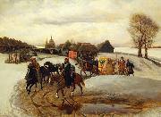 The Spring Pilgrimage of the Tsarina, under Tsar Aleksy Mihailovich Vyacheslav Schwarz